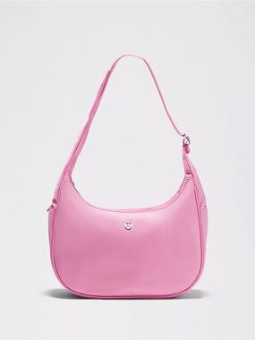 Lululemon City Essentials Shoulder Bag 4L- Sweet Sorbet/Silver